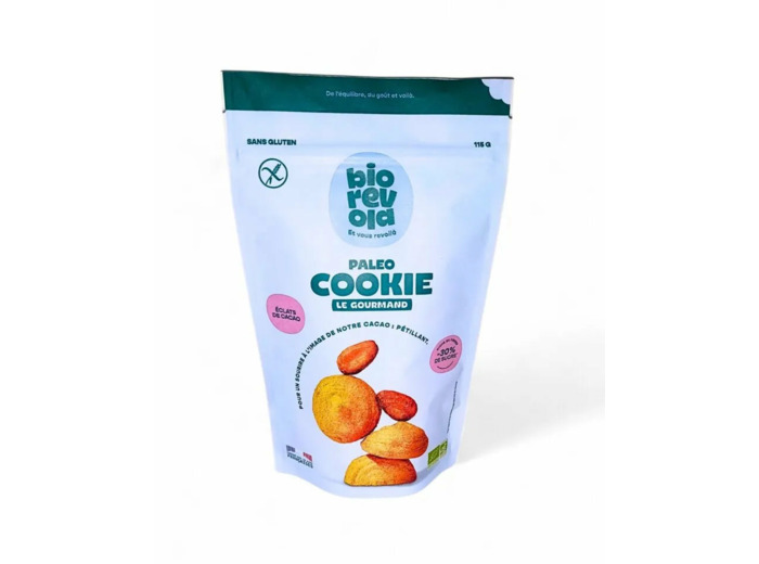 Paleo Cookie au Cacao-Le Gourmand-115g-BioRévola