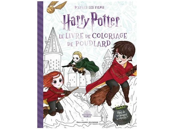 Harry Potter - Le Livre de coloriage de Poudlard