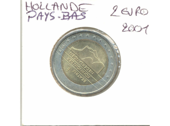 HOLLANDE (PAYS-BAS) 2001 2 EURO SUP-