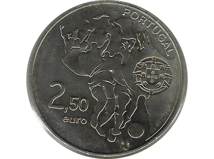 PORTUGAL 2010 2.50 EURO MONDIAL DA FIFA AFRICA DO SUL SUP