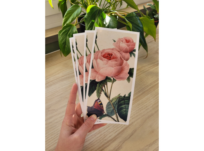 Carte fleur de naissance - Juin