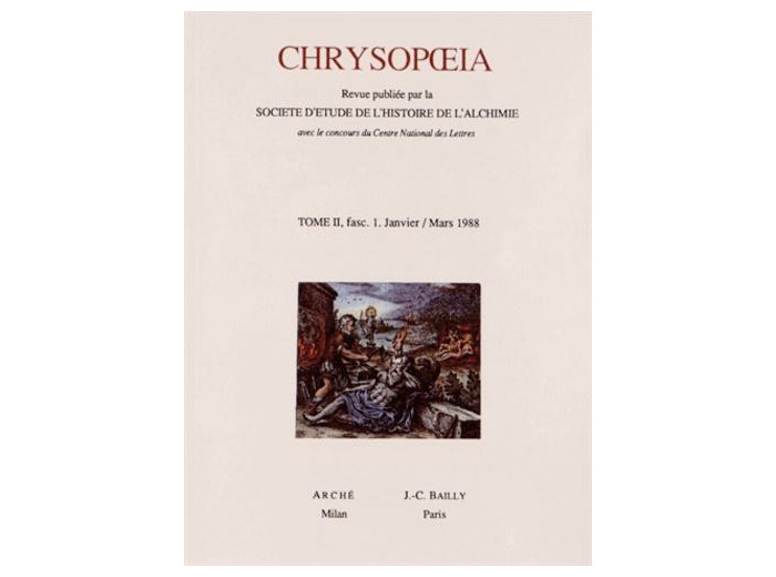 Chrysopoeia Tome 2/1988