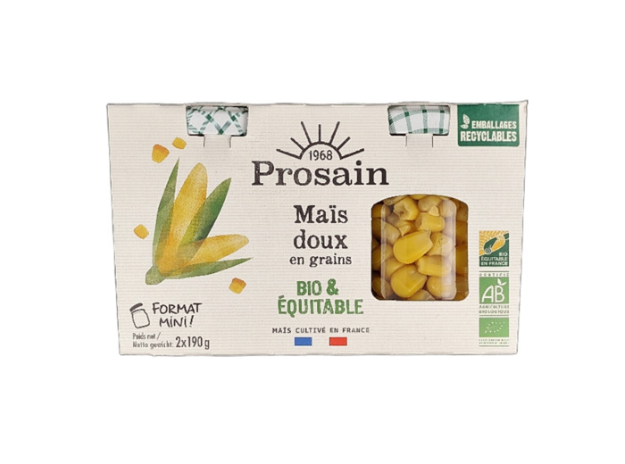 Maïs Doux en Grains2x125g bio