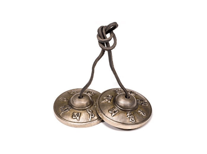 Cymbales "Om mani padme hum"