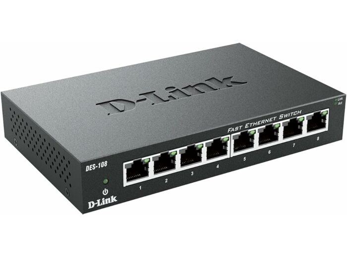 D-Link DGS-108 - Switch Gigabit 8 ports