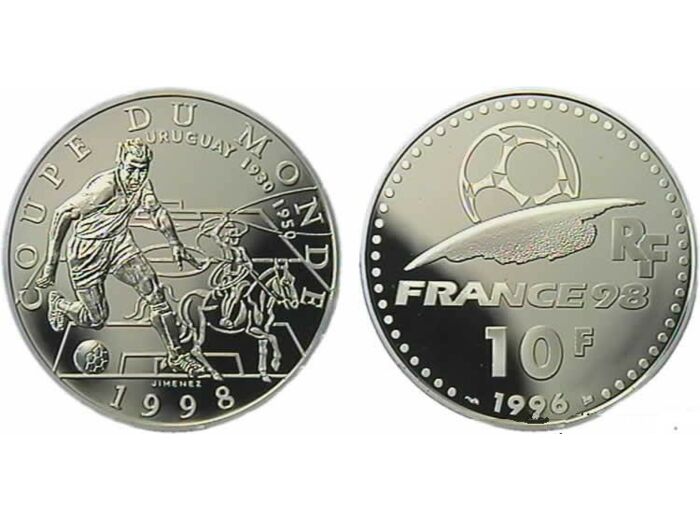 FRANCE 10 FRANCS URUGUAY N°19565 1998 B.E