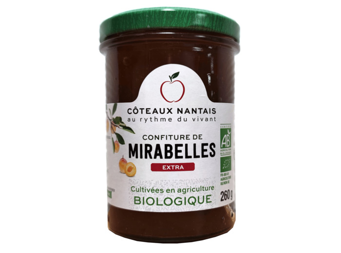 Confiture de Mirabelle Extra Bio 260g