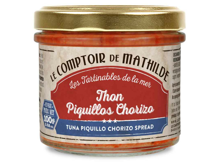 Thon Piquillos Chorizo 100g