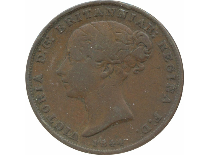 JERSEY 1/26 SHILLING VICTORIA 1844 TB+