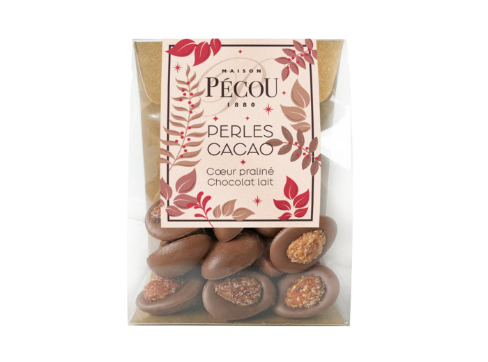 Perles Cacao Lait Cœur Praliné