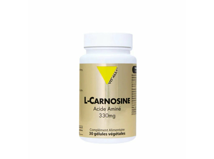 L-Carnosine 330mg-30 gélules-Vit'all+