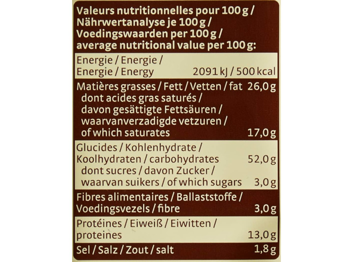 Biscuit aperitif flûte fromage 125g Pural