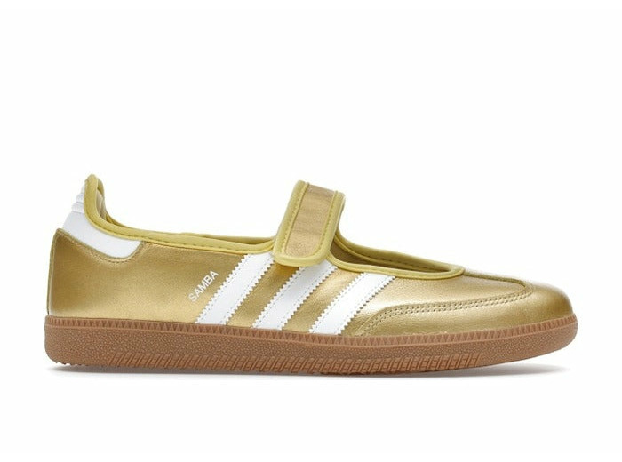 adidas Samba Jane Gold Metallic White (Femme)