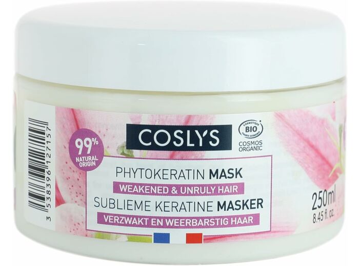 Masque capillaire keratine 250ml Coslys