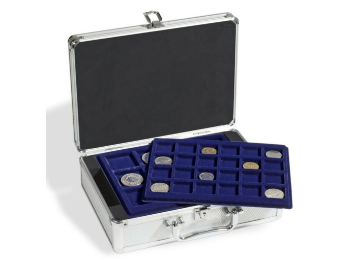 Valisette CARGO S6 pour 112 pièces de monnaie 6 plateaux inclus 306206