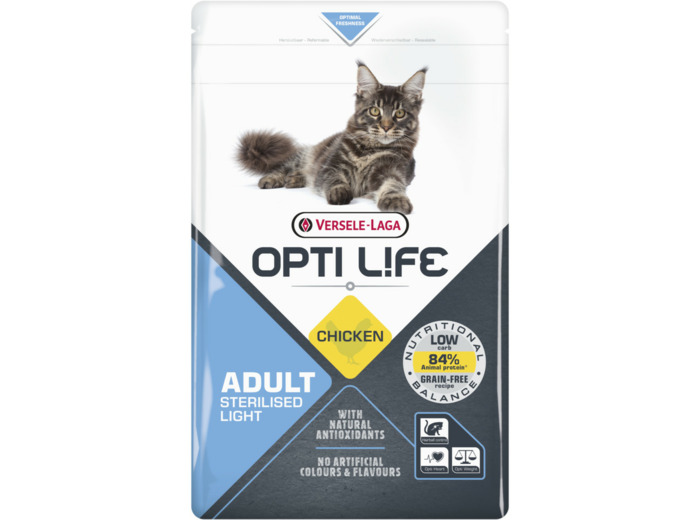 Opti Life pour Chat Stérilisé / Light - 1KG