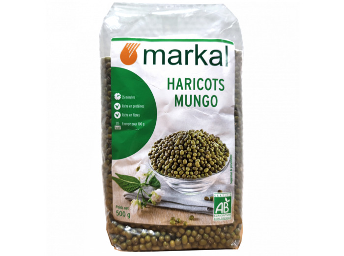 Haricots Mungo Bio 500g