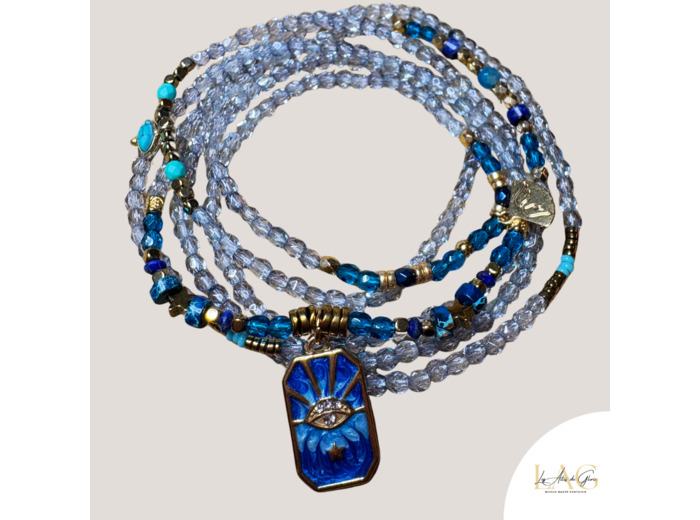 BRACELET MULTIRANGS ORACLE D'AZUR