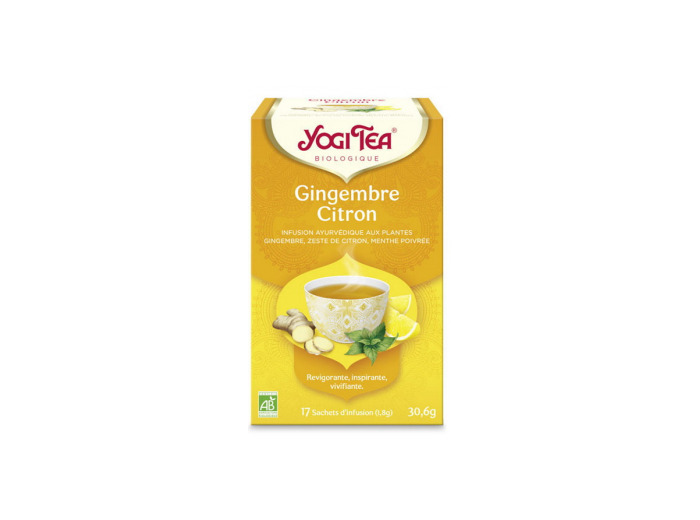 Infusion Gingembre Citron 17 infusettes