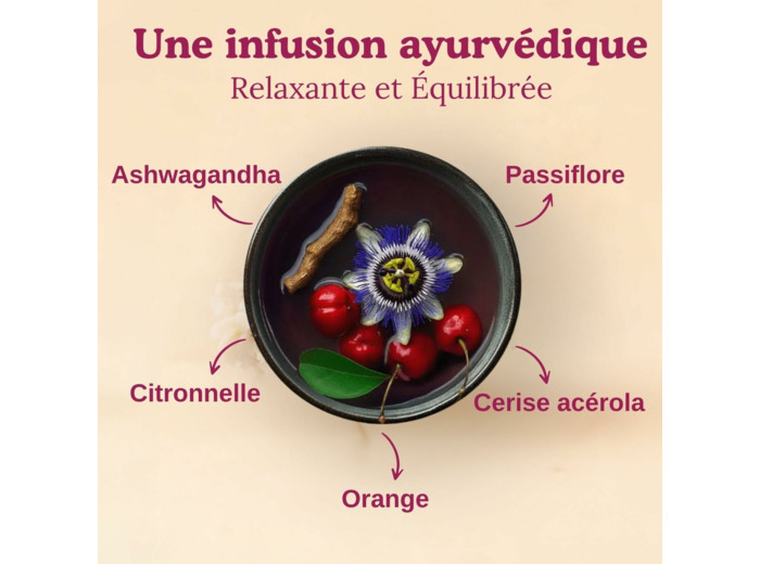 Infusion ashwagandha relaxation 17x2g Yogi Tea