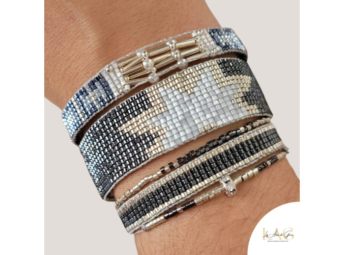 BRACELET MANCHETTE ASTERIA