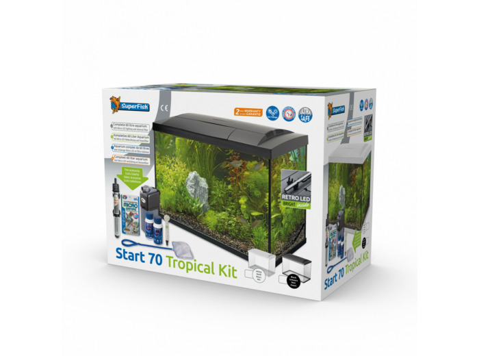 Aquarium SUPERFISH Aqua Start 70 - 58.8 x 31 x 44.1 cm