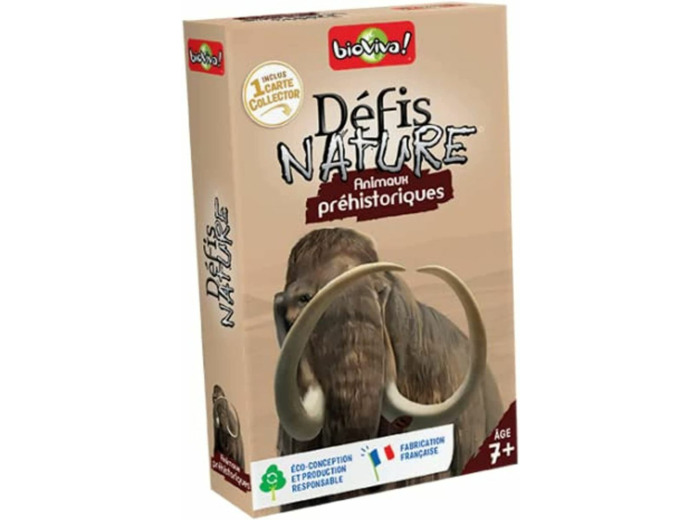 DEFIS NATURE - ANIMAUX PREHISTORIQUES