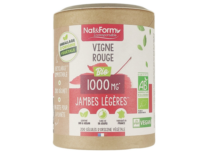 Vigne Rouge Bio 200 Gélules