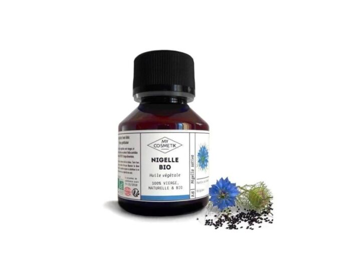 Huile végétale de Nigelle “Nigella sativa” Bio – My cosmetik 100ml*
