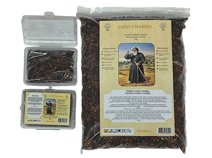 Encens en Grains Saint Charbel - Sachet de 1 Kilo