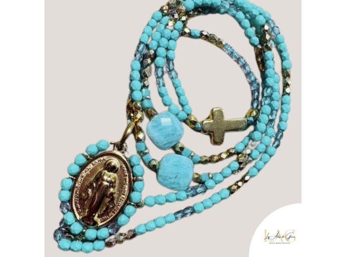 COLLIER CHAPELET LAGUNA