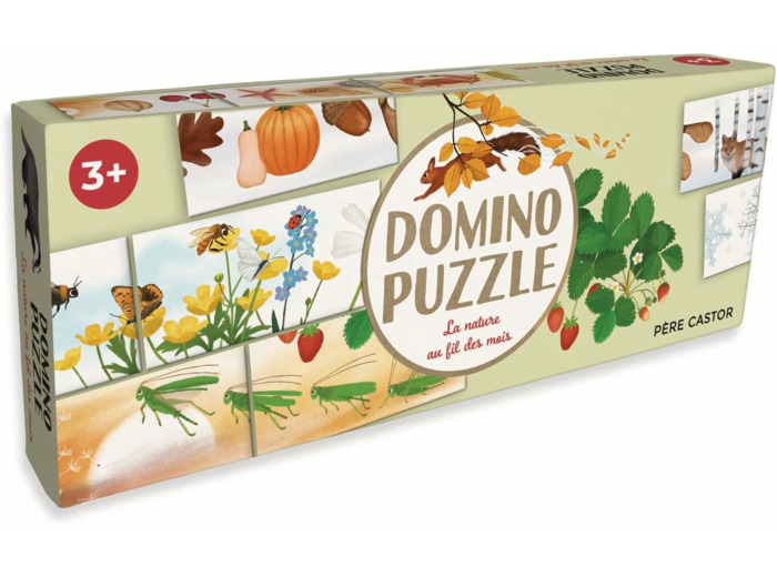 DOMINO PUZZLE - LA NATURE AU FIL DES MOIS
