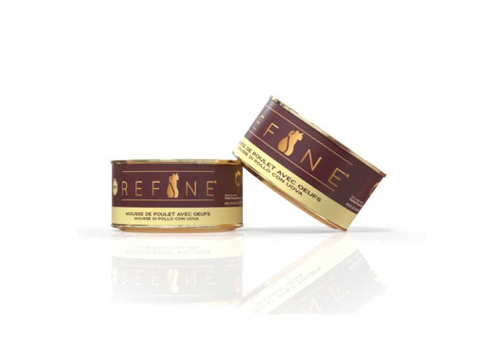 REFINE Chaton, Mousse de poulet avec oeufs - 85g