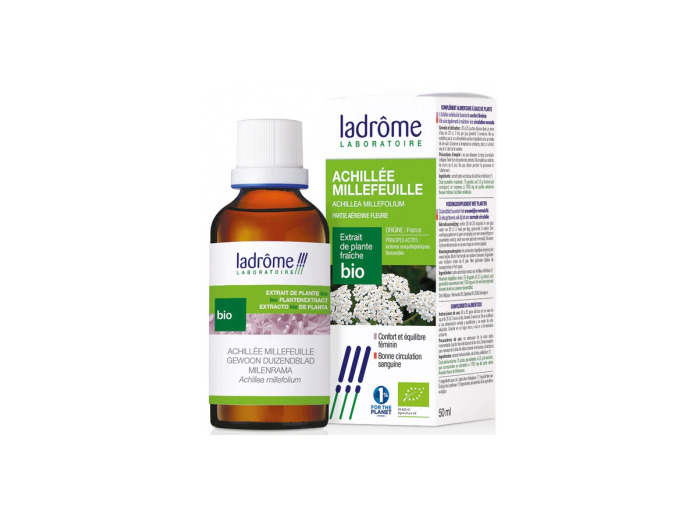 Extrait de plantes fraîches Achillée millefeuille bio 50ml