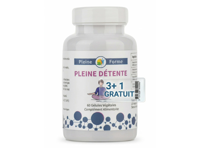 Pleine Détente – Complexe anti-stress & relaxation | 60 gélules