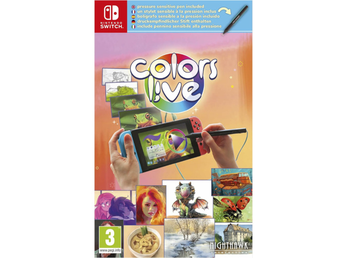 Colors Live (Stylo de Détection de Pression Inclus) - Switch