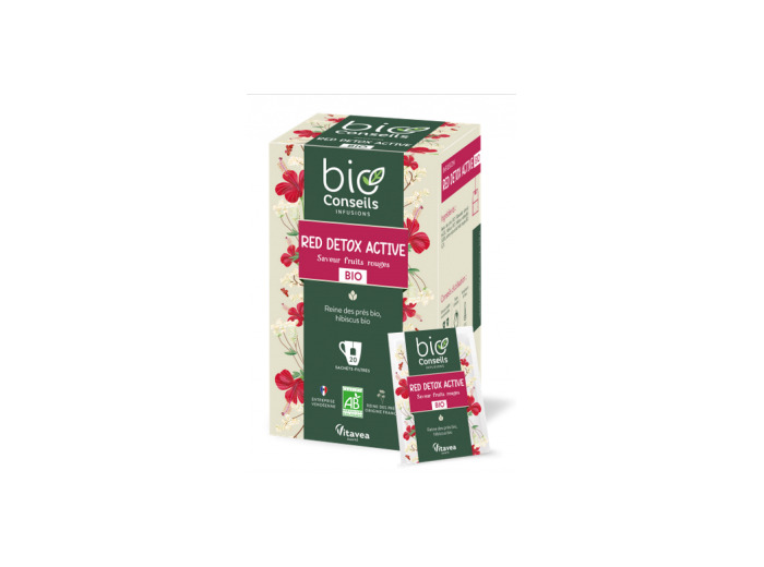 Infusion Red Détox Active Bio 20 sachets