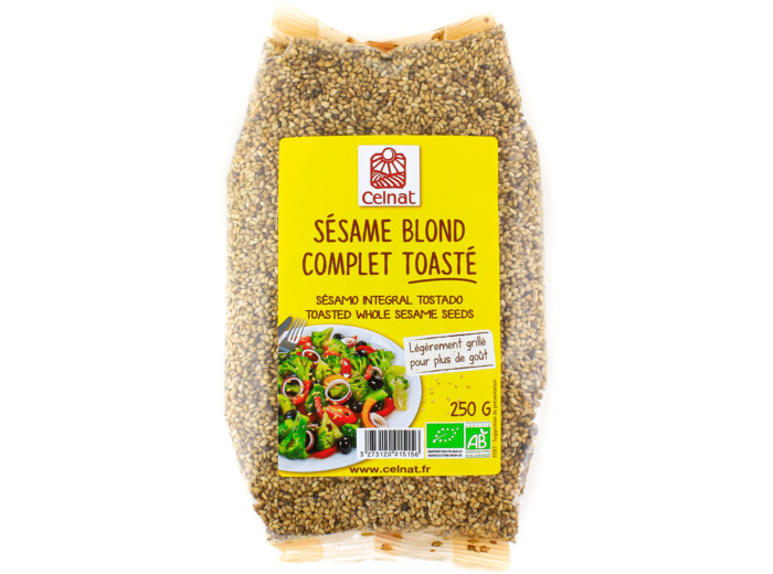 Sésame Blond Complet Toasté Bio 250g