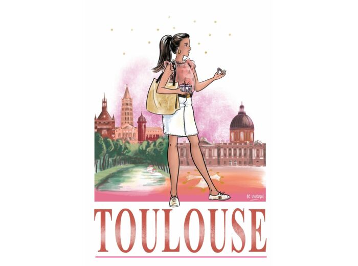 Toulouse - affiche, carte