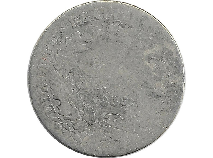 FRANCE 50 CENTIMES CERES 1886 A B-