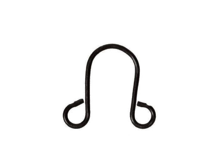 100 Crochets lyre Noire B30196