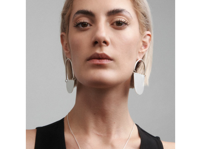 Boucles d'oreilles mapuche