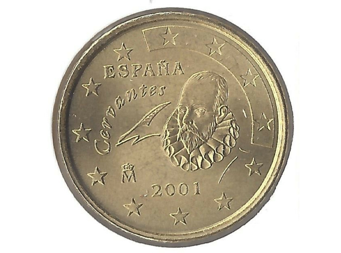 Espagne 2001 50 CENTIMES SUP-