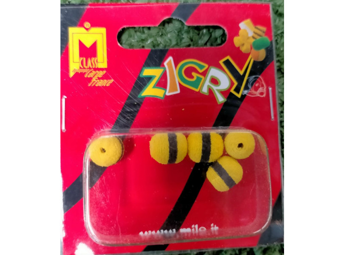 mousse zigry ball  jaune noir