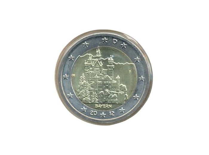 ALLEMAGNE 2012 F 2 EURO COMMEMORATIVE BAYERN SUP