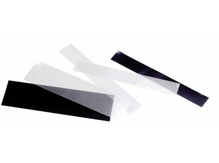 Bandes 235 x 74 mm fond noir (HAWID) par 10