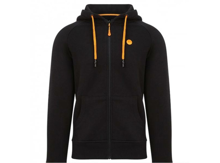 sweat zip black logo noir guru