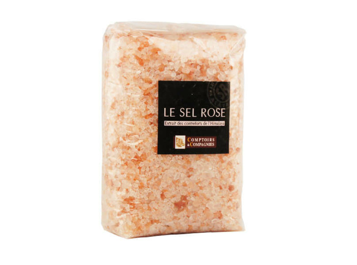 Sel rose de l'Himalaya-1kg-Comptoirs et Compagnies