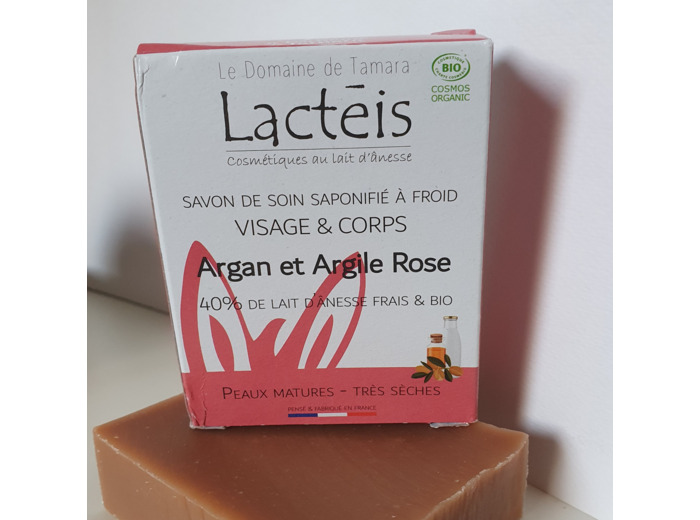 Savon Argan et Argile rose