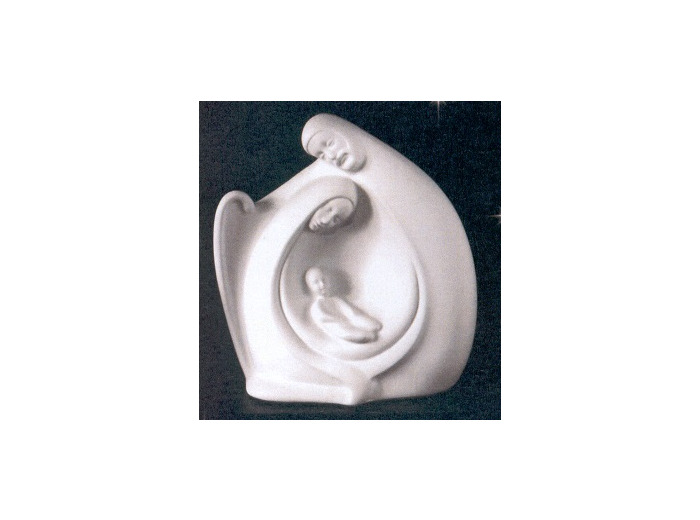 Ste Famille 22cm porcelaine- BLOC